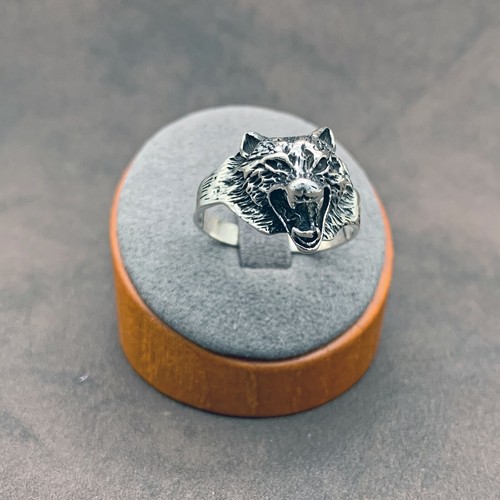 925 sterling silver wolf - 925,