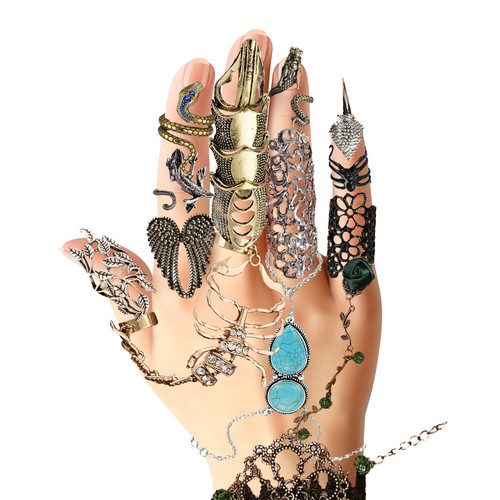 Jewelry ring finger - finger, wrap
